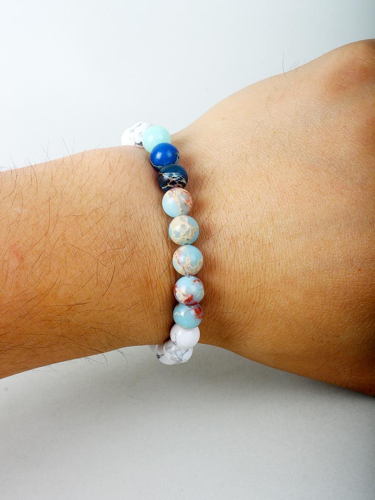 Cosmic Galaxy Solar System Bracelet for Women Men Natural Stone Beads Nine Planet Bracelet Elasticity Couple Jewelry Gift