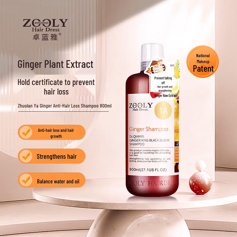 

Zooly Ginger Anti-Hair Loss Shampoo
