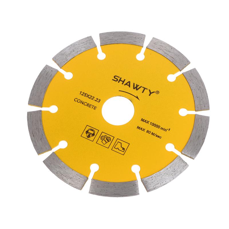 1/2Pcs 5 Inch Angle Grinder Saw Blade for Tile and Stone - 125mm Wet/Dry Use on Porcelain, Marble, Brick, Concrete