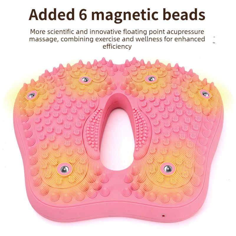 Household Inflatable Foot Massager Anti-slip Magnet Stone Stepper Pad Pressure Points Slimming In Situ Sports Fitness Equipment