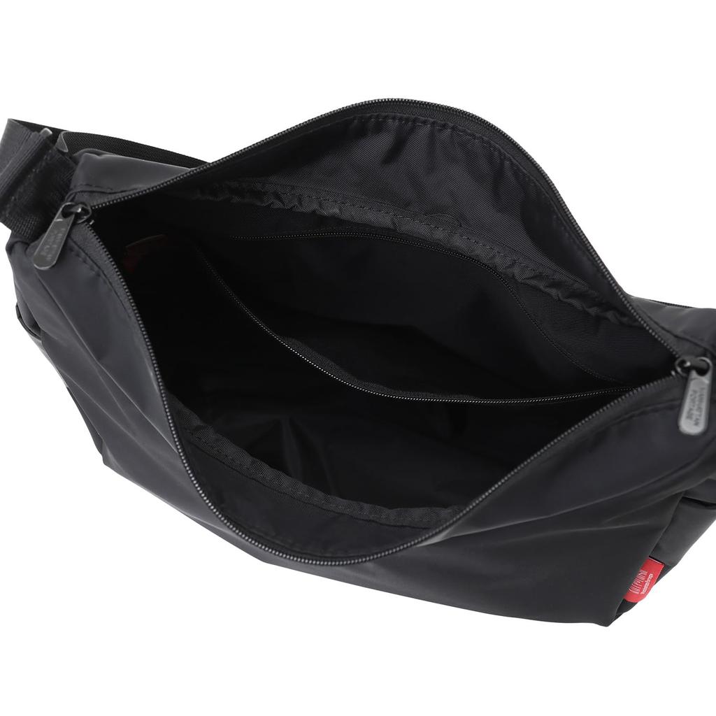 Manhattan Portage MP6063NTWLB Murray Hill Flight Nylon Shoulder Bag with Black Backing