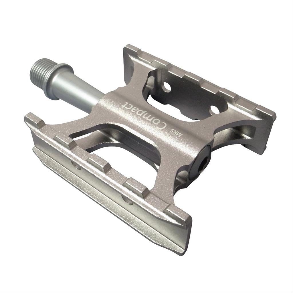 MKS Compact Bicycle Silver (Mikashima Manufacturing) Pedals,