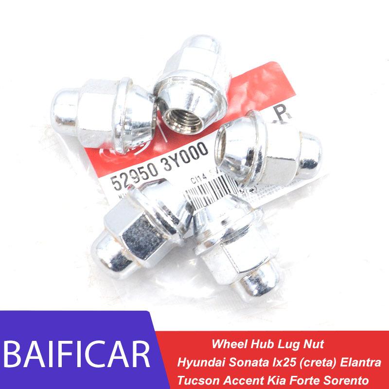 Brand New  5PCS Wheel Hub Lug Nut 52950-3Y000 For Kia Forte Sorento Hyundai Sonata Ix25 (creta) Elantra Tucson Accent