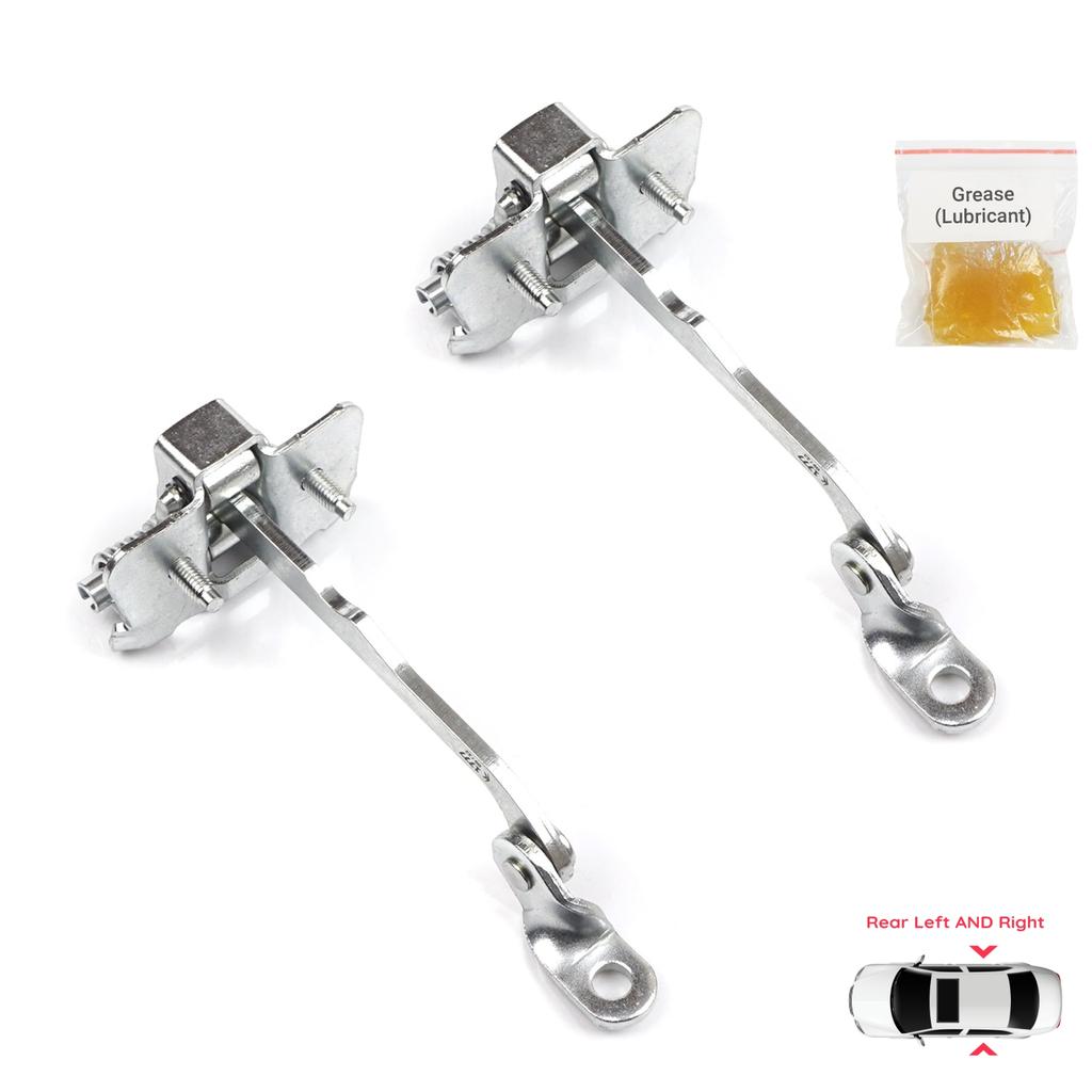 EDP1264-1 2 Pieces Rear Door Hinge Stop Check Strap Limiter 7700828428 for Renault Megane MK1 1996-2003