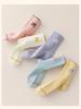 2025 New Anti-Odor Boneless Cotton Mid-Calf Socks for Baby Girls - Cute Autumn Design