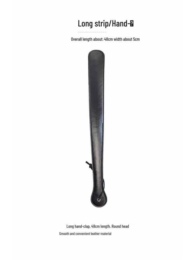 Long Handle Rivet Horsewhip: Erotic Spanking & Discipline Toy