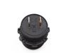 1Set 3.6A USB Motorcycle Quick Charge 3.0  Car Charger Adapter 12V-24V Black