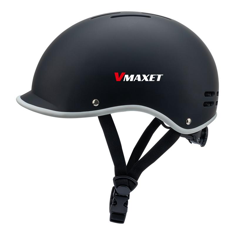 Youth City Bike Helmet with High-Impact ABS Outer Shell & Clear Visor Sun Protection Lightweight Sport Safety Helmet