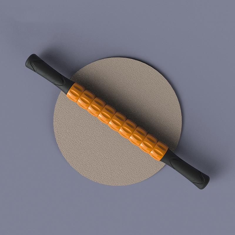 Gear Massage Stick Yoga Deep Muscle Relaxation Massage Shaft Personal Training Fascia Roller Plastic Roller Stick Shaft Fitness