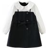 DAVE&BELLA Girls' Faux Two-Piece Princess Dress