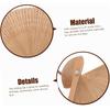 Garneck Bamboo Hand Fan - Art Silk Decorative Folding Fan - Eastern Style Carved Elegant Hand Fan - Handfan Gift for Birthday Dancing Wedding Party