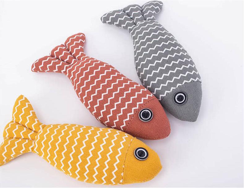 Catnip Fish Toy: Durable, Bite-resistant, Self-play Boredom Relief for Kittens