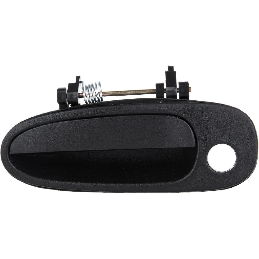 ECCPP Door Handles Exterior Outside Outer Front Rear Driver Passenger Side for 1993 1994 1995 1996 1997 for Toyota for Geo Black(4pcs)