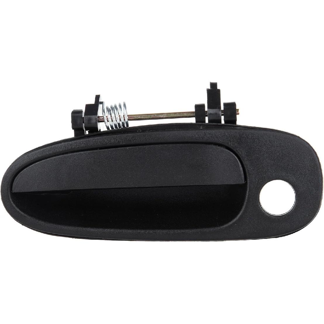 

OCPTY Door Handle Exterior Front Driver Left Side Replacement fit 1993-1997 for Geo Prizm for Corolla Outside Door Handle Black