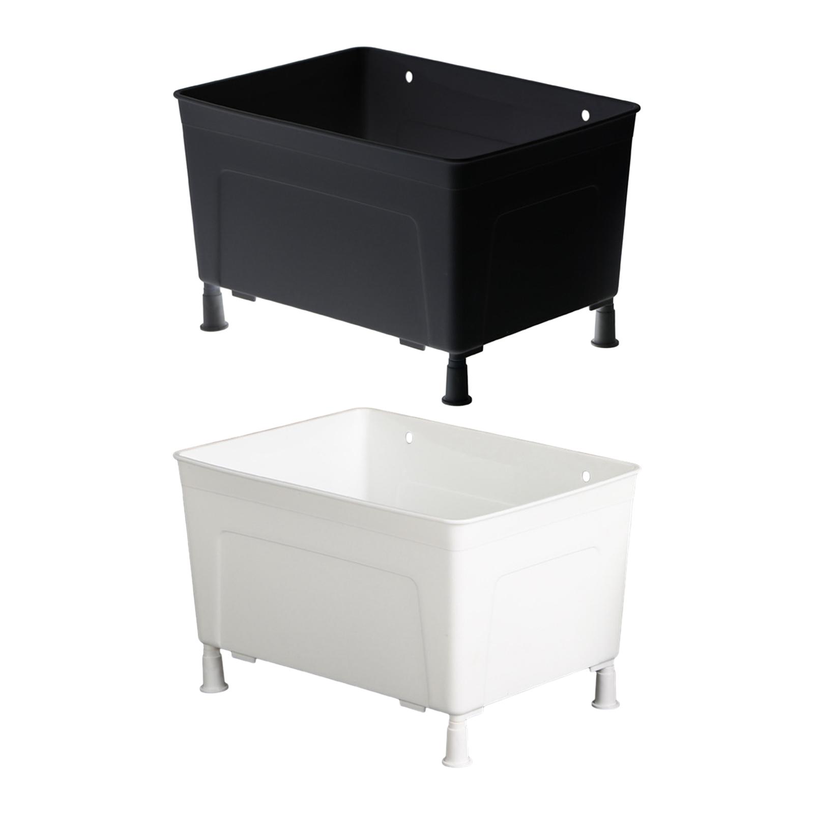 Turtles Tank Aquarium Hatching Habitat Playing Thickened Material Breeding Box Aquatic Pet Case Reptile Hatchery Guppy Clownfish nero
