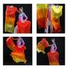 120cm Length Practice Dancer Tool Multicolors Square Dancing Belly Dancing Fan  For Kid Women