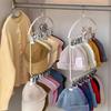 Hanging Clothes Hanger Infant Clothing Saliva Towel Felt Hat Children's Clothes Hanger Baby Bib Special hangers for clothes