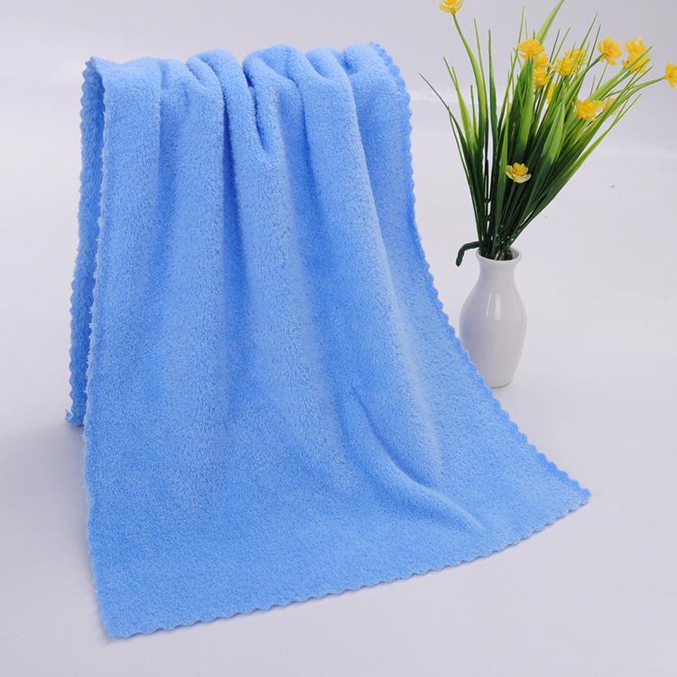 Coral Fleece Mother & Child Towel Set - Absorbent, Thickened, and Soft with Logo Gift Box