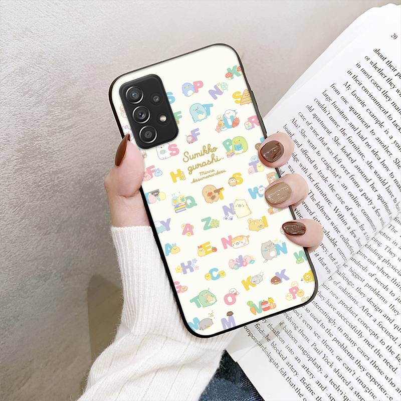 

Kawaii sumikko gurashi Phone Case For Samsung Galaxy A02 A12 A21 A22 A32 A41 A42 A51 A71 A72 Shell SamsungA51