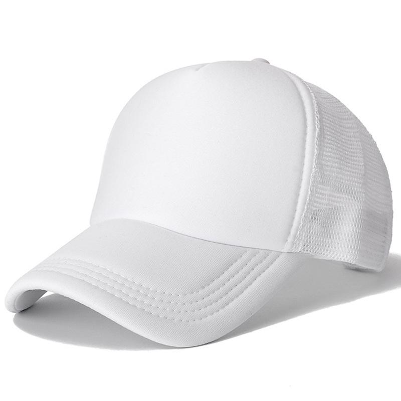 Czapka unisex Casual Plain Mesh Baseball Cap Regulowane czapki typu snapback dla kobiet mężczyzn Hip Hop Trucker Cap