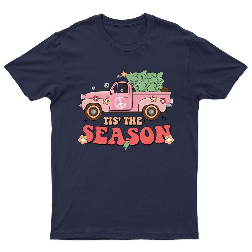 Tis The Season Christmas TShirt Unisex Gift Retro Funny Unisexs Vintage Unisexs F