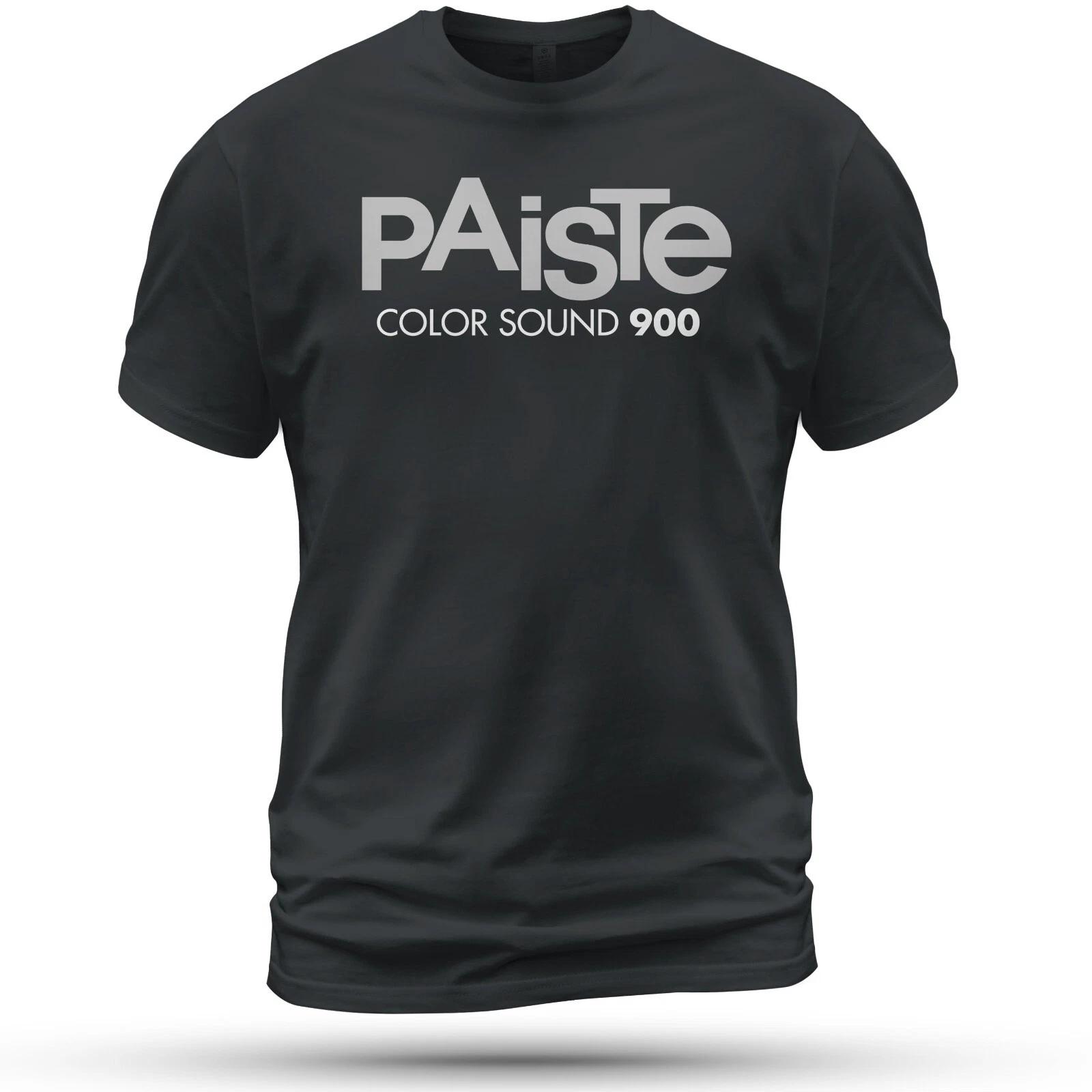 Paiste 900 Color Sound Logo T-Shirt Funny Size S-5XL XXL