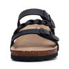 Fashion KIDMI New Women's Cork Sandals Summer Beach Sandals For Women Outdoor Nonslip Slip-On Slide Sandals With Adjustable Buckle Slide