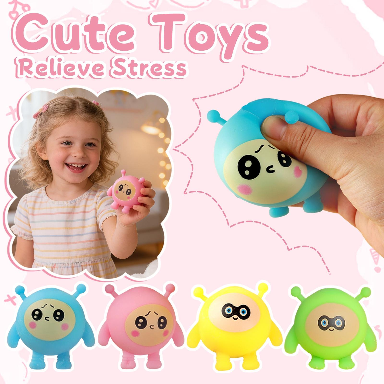 

Squeezing Toy For Kids, Children s Decompression Toys, Stress Release Screaming Toy Doll Designs For Kids Boys Girls Adults One Size