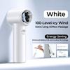 High Speed Turbo Fan Portable Handheld USB Rechargeable with Digital DisplayCooling Fan for Camping Outdoor Office