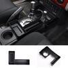 For Toyota FJ Cruiser 2007-2026 ABS Black Car Storage Box Gear Shift Tray Organizer Stowing Tidying Auto Interior Accessories