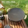 Utendørs Camping Koreansk BBQ Grillpanne for Gass- og Induksjonskomfyrer - Stekepanne BBQ Utstyr