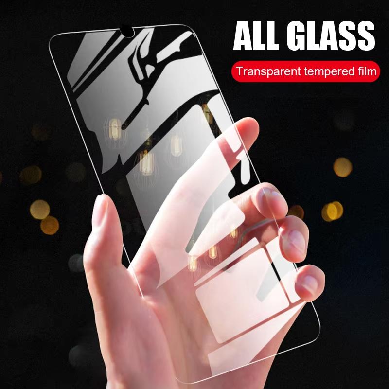 3pcs 9H Glass Screen Protector For Samsung Galaxy S6 S7 Tempered Glass, HD Ultra-thin Bubble-Free, Scratch Resistant, Easy Install