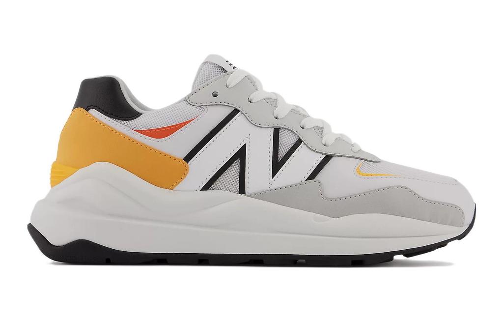 New Balance 57/40 Low top Running Shoes Gray White Yellow Teenagers GC5740SB