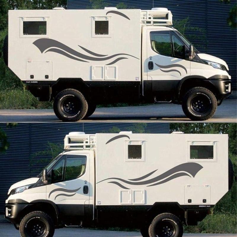 Eye Catching Car Weatherproof Decorative Stickers for Motorhomes Enthusiasts Seeking Unique Designs & Easy Application