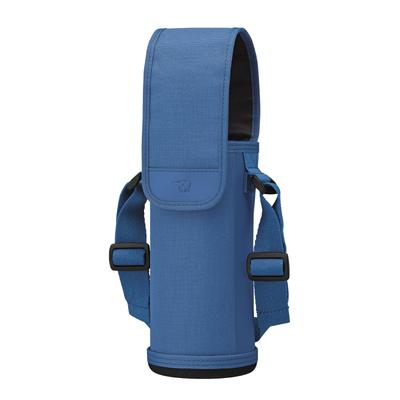 Zojirushi MahobinBottle Cover Water Bottle Cover Shoulder Name Tag Machine Washable Recommended Size: 600ml Casual Blue MC-CA03-AZ
