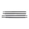 4Pcs Window Moulding Trim For Toyota Prius 1.5L 2004-2009 Weatherstrip Seal Side Door Glass Rubber Belt Waterproof 75710-47010