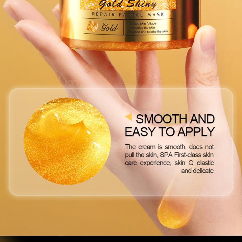 Zlatá maska SADOER Spací maska 120g Bezoplachová Aplikovat