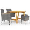 Day and Night - Day and Night Gray 5-Piece Garden Dining Set