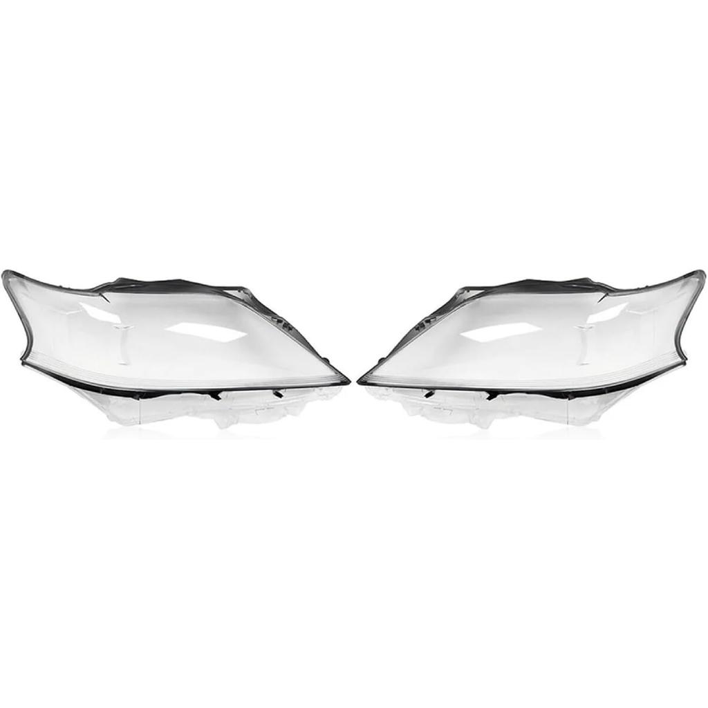 Car Headlight Lens Cover, Compatible For Lexus RX270 RX350 RX450H Headlamp Lampshade 2012-2015 Headlight Shade Shell Lens Lampshade(1 Pair)