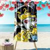 Lagoona Print Beach Towel, Large Soft Quick Dry Towel for Beach Camping Swimming