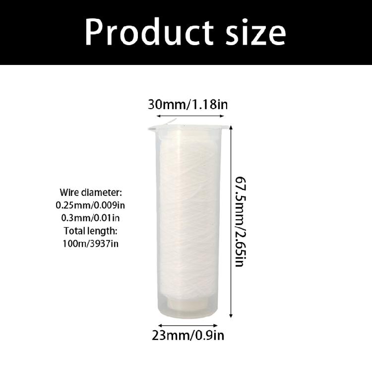 10 Roll Travel Elastic Fishing Cord High Elasticity Nylon Fishing Line for Saltwater Freshwater Lures Casting Accessory