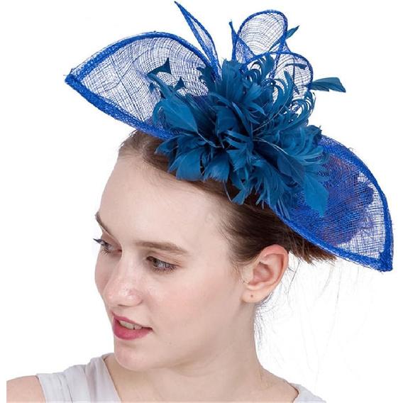 Elegant Fascinator Top Hats For Women Wedding And Headwear Ladies Formal Occasion Dress Party Light Cap