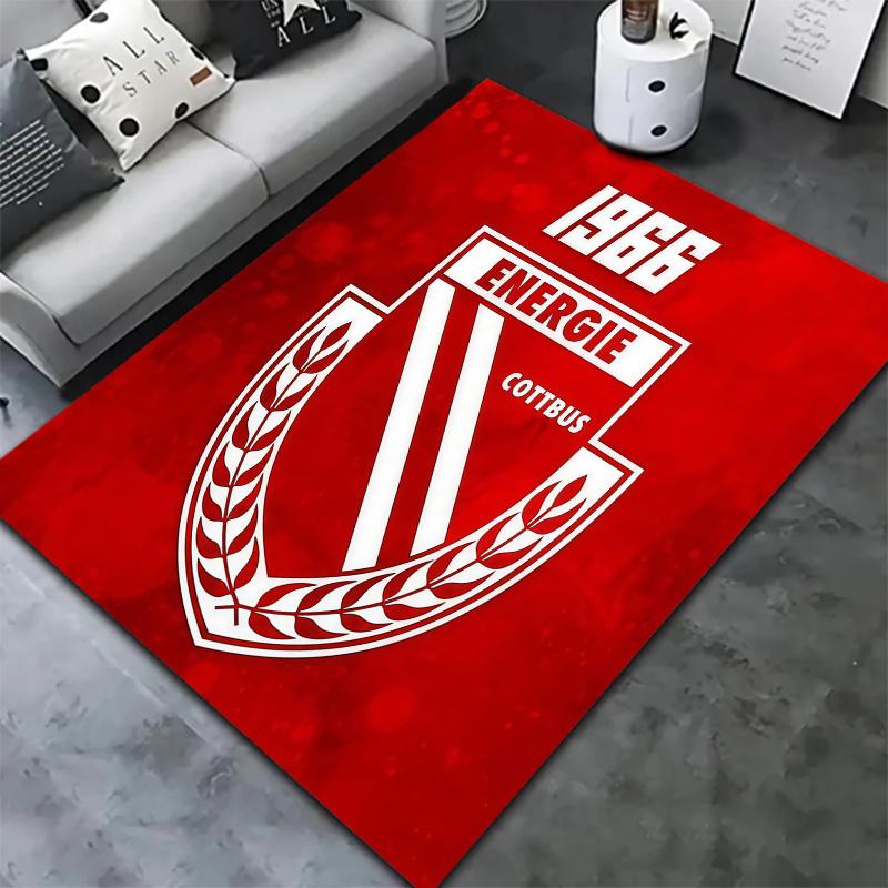 Energie Cottbus Carpet Rug for Living Room Bedroom Home Sofa Decoration,Kids play Nonslip Floor Mat