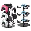 ZYTHRNE Controller Rotating Compatible with Aluminum Alloy Adjustable Stand, 360-Degree Gamepad/Headset Stand, PS4/PS5/Xbox/Switch Pro, (3 Heights)