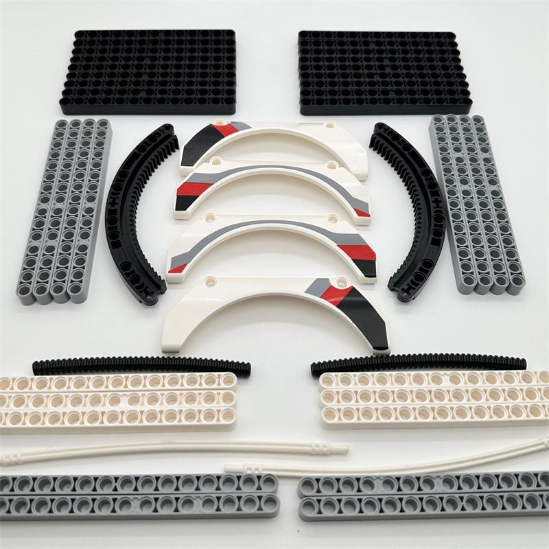 MOC Technical Parts 42545 41239Bricks Pin Liftarm Studless Beam Axle Connector Panel Car Toy Works With Construction Bricks Playthings