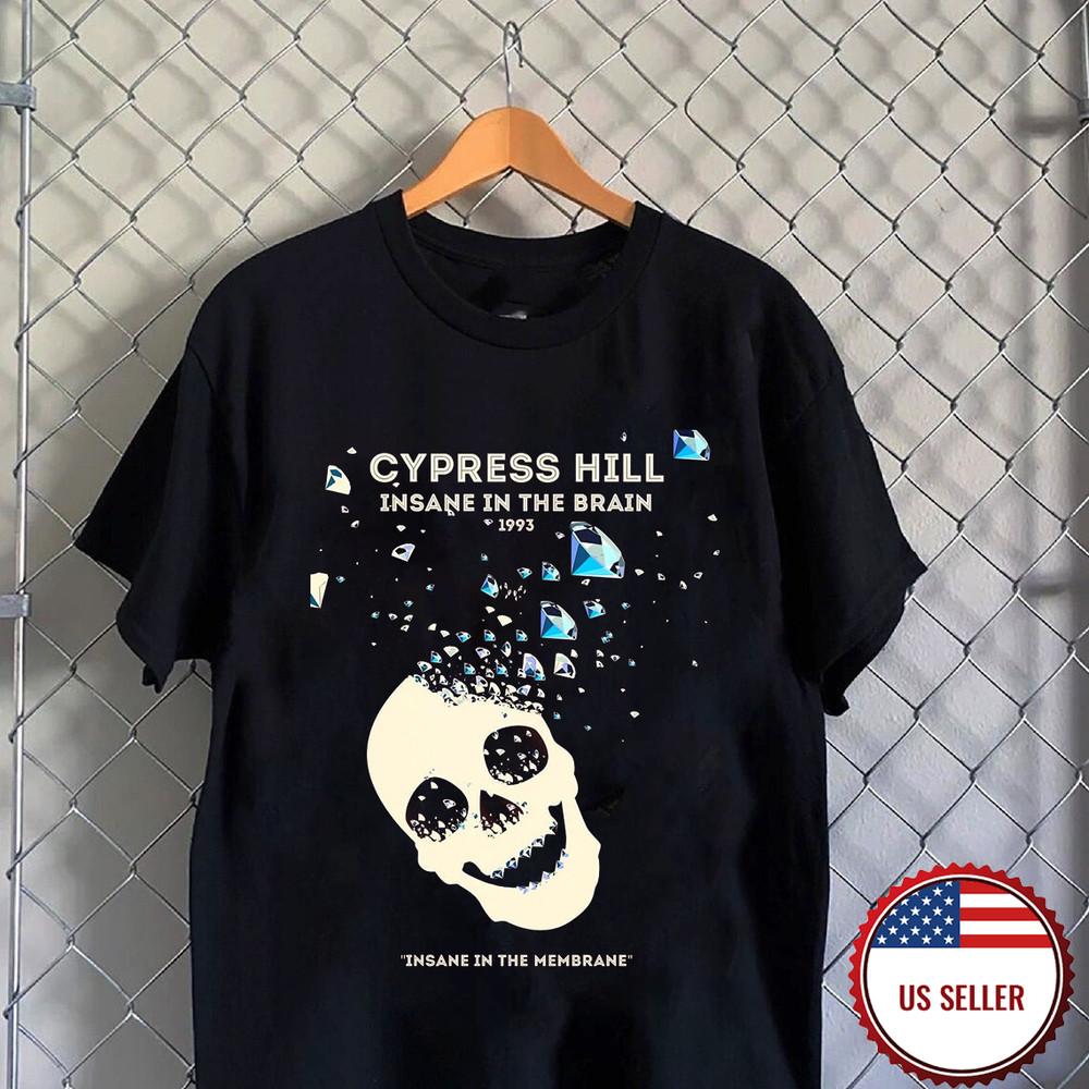 Cypress Hill Insane In The Brain T Shirt  SO601 Unisex T-Shirt XXL