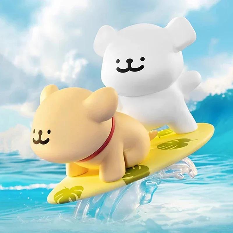 New Maltese Cute Figurine Happy Continuous High Quality Chinese Version Model Desktop Decorations Ornaments Toy Gift