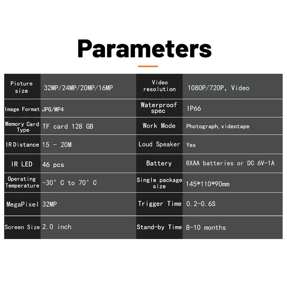 Görüş Gece Avcılık Kamera 32mp 1080p Kameralar Po Trap Pr4000 Wifi takip kamerası 0.2-0.6s Vahşi Kamera Tuzağı Termal Kapsam
