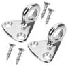 Stainless Steel Versatile Ship Hooks for Boats, Yachts, Kayaks   Durable Mudguard & Anchoring Accessories for Camping & Vehicle Use