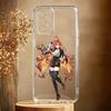 G-Genshin M-Mavika Phone Case For Samsung Galaxy A71,A70,A52,A51,A40,A30 Transparent Cover